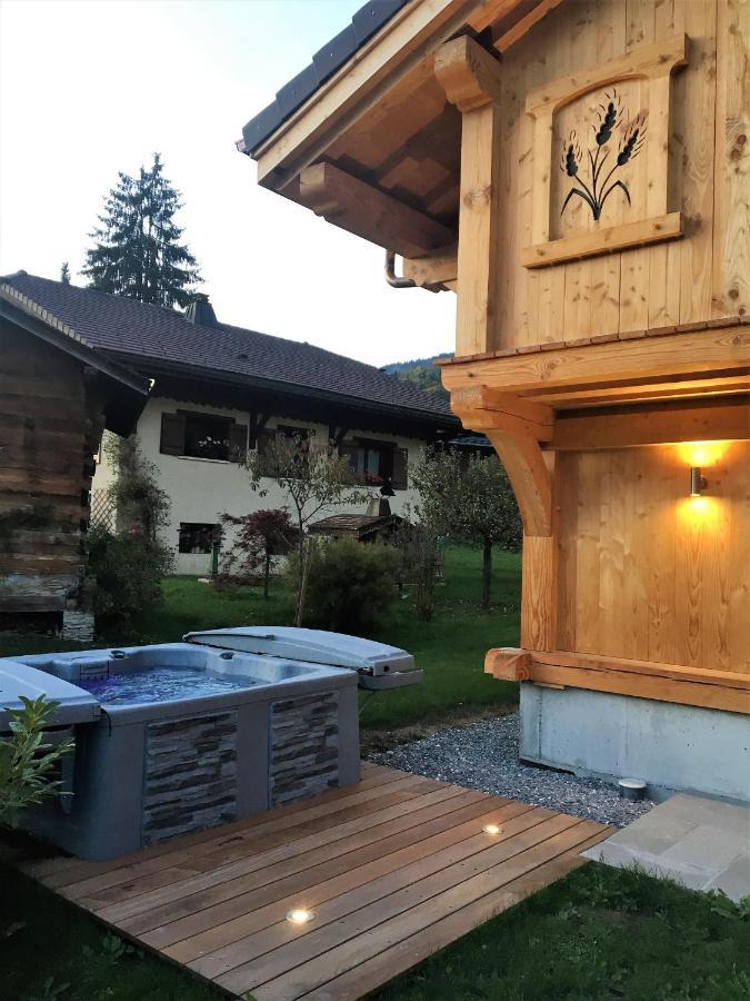 Chalet Luxe Les Melezes Samoëns Екстериор снимка